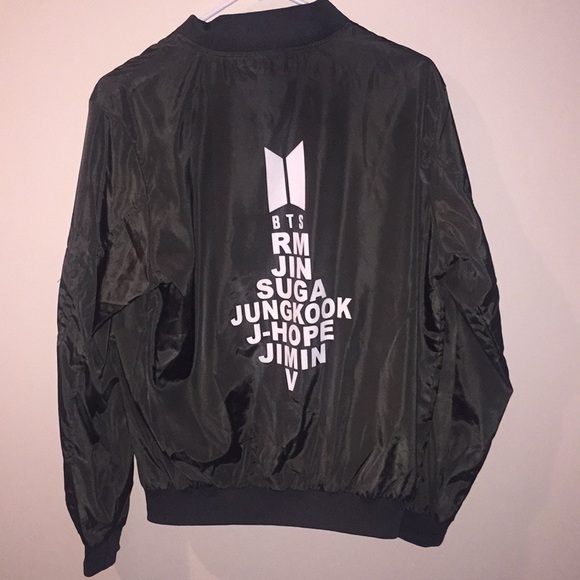 Jackets & Coats Bts Bomber Jacket Poshmark